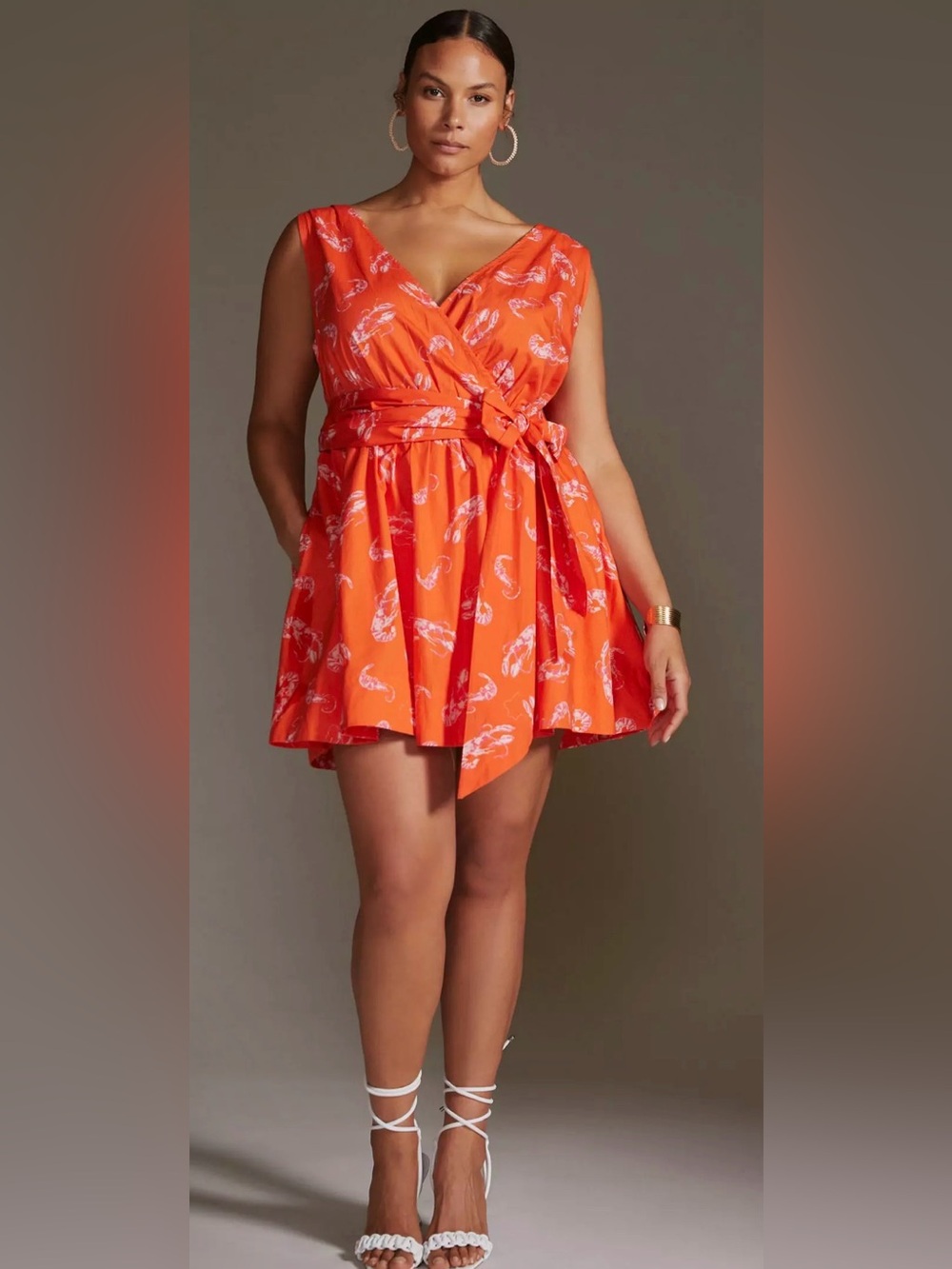 Maeve Anthropologie Mainely Lobster Mini Dress
Size Medium